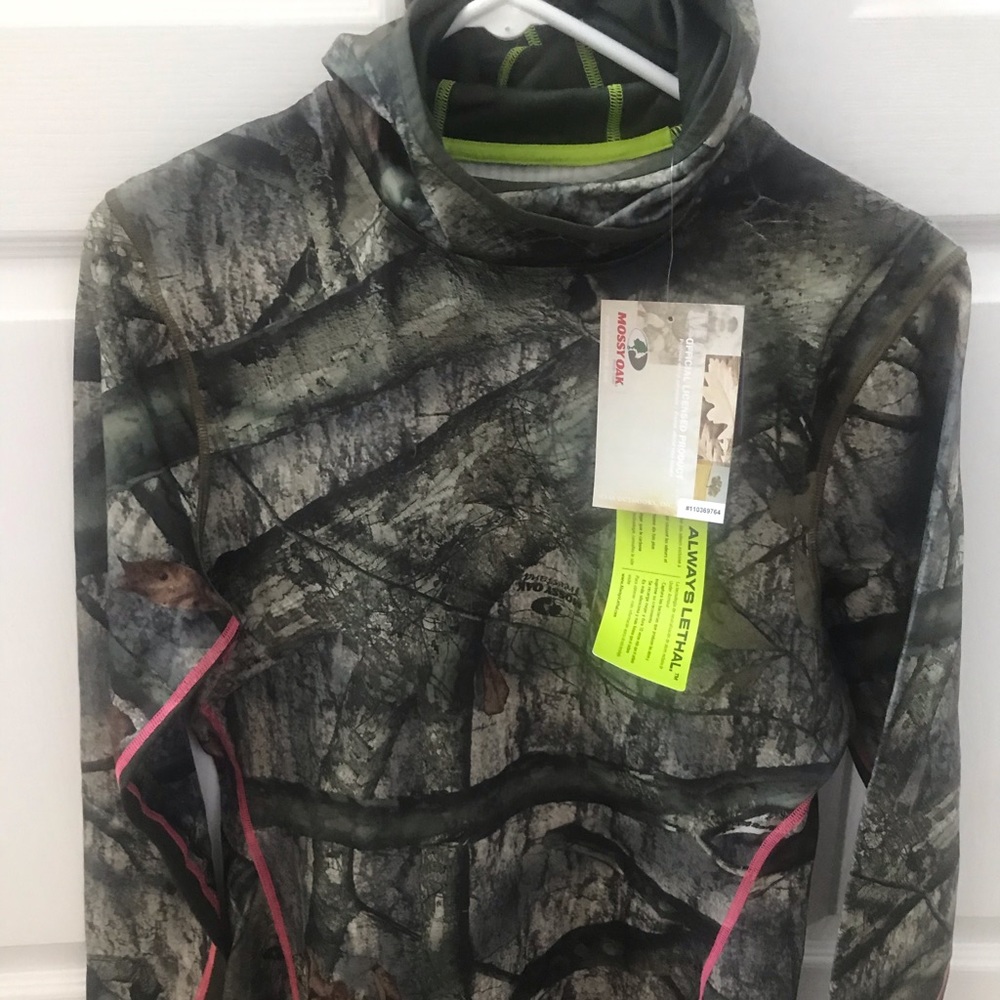 Under Armour Mossy Oak Camo Cold Gear Hoodie